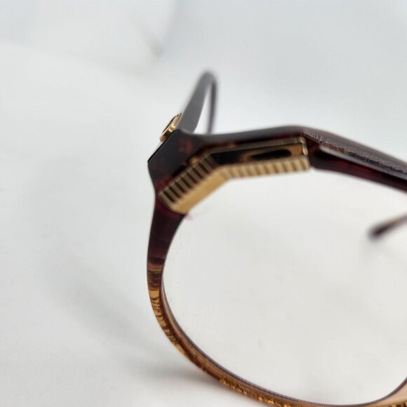 Christian Dior 80s 2495 Brown Eyeglasses Frame 80 60 16 Made in Germany - Picture 10 of 14
